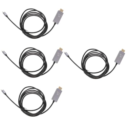 Cable USB C para video conexión de monitor compatible con Pro Book y MacBook Pro 4 piezas 2