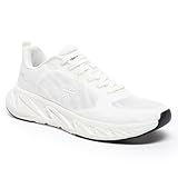 CULT Women's StridePulse Running Shoes Enhanced Cushioning Enhanced Grip Lightweight High Traction Sports Footwear (CS704245UK8_White_UK8)