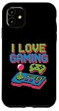 Photo Gallery i love gaming pixel art gamer dichiarazione custodia per iphone 11 Photo Gallery i love gaming pixel art gamer dichiarazione custodia per iphone 11