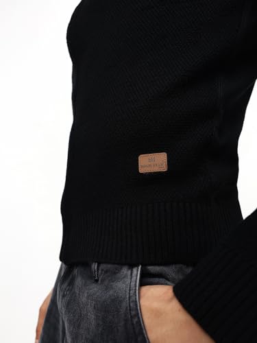 Image of High Star Men Acrylic Knitted Regular fit Highneck Full Sleeves Sweaters 28