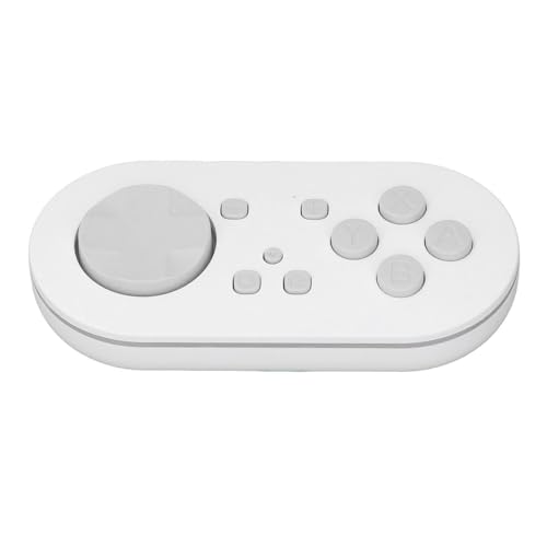AMONIDA Controlador Portátil para Interruptor, Mando Compacto con Iluminación RGB para Estudiantes, Médicos, Jugadores, Material ABS (WHITE) - imagen 4