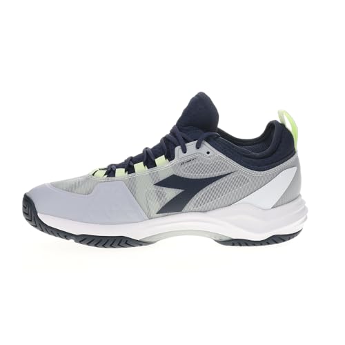 Image of Diadora Mens Speed Blushield Fly 4 Plus All Ground Tennis Sneakers Shoes - Grey