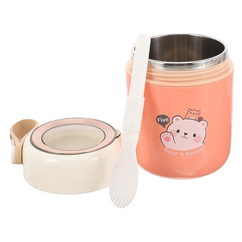 Uonlytech Tazza Termica Per La Colazione Tazza Portatile Per Cibo Caldo Contenitore Isolato in Acciaio Inossidabile