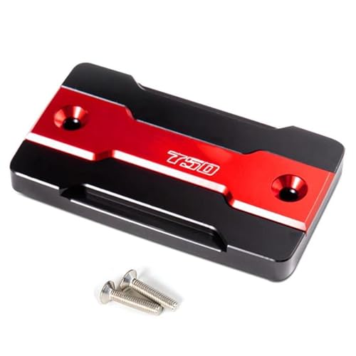 Tapa de tanque de combustible para Suzuki GSX-S750 y freno delantero, color rojo