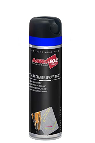 Ambro-Sol V403FLUO - Marcador de obra (500 ml) color azul