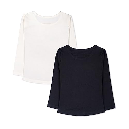 Image of Real Basics Girls Regular Fit Full Sleeves Tshirt (Pack of 2)
