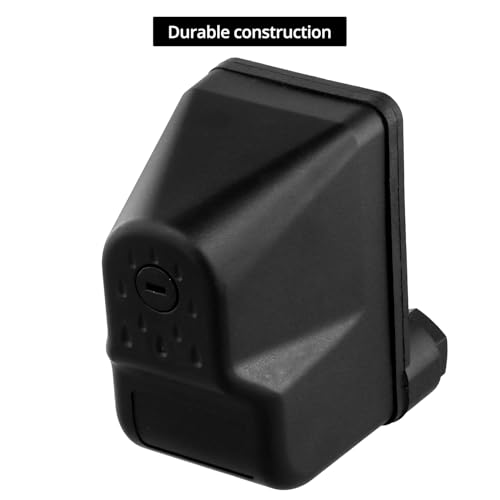 QWORK® Druckschalter 230V 1-phasig, 1/4 Druckschalter Wasserpumpe, für Gärten, Wasserpflanzen