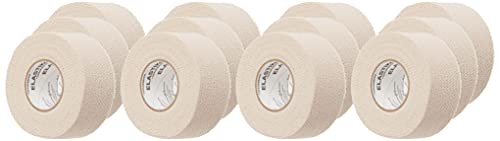 Johnson & Johnson Elastikon Elastic Tape, 1' x 2.5 Yards, (1' x 5 Yards Stretched), Reliable Compression for Support of Sprains, Strains, and Muscle Injuries, Case of 12 Rolls