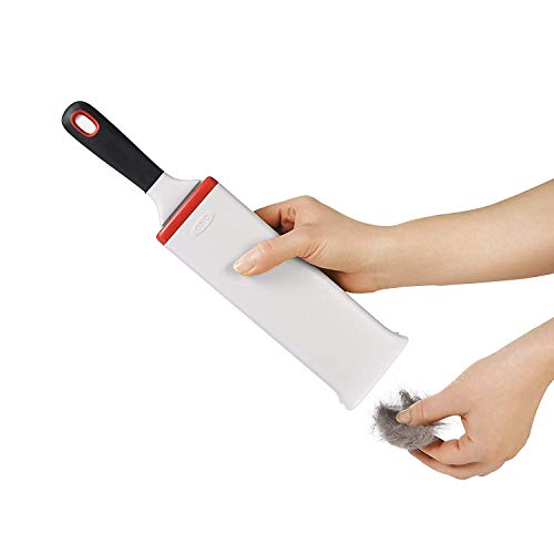 OXO Good Grips FurLifter Selbstreinigende Flusenbürste/Möbelbürste