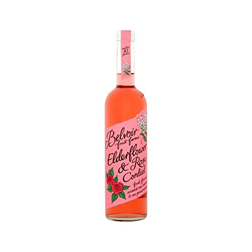 Belvoir Elderflower & Rose Cordial 500ml (Pack of 2)