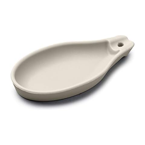 Zeal Cream Silicone Cooking Spoon Rest Cover