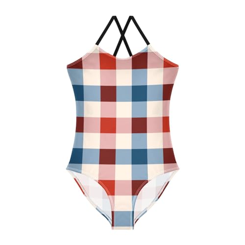 Image of Ollabaky Girls One Piece Swimsuit Bathing Suit Beachwear 3-10T