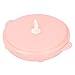 Fdit Assiettes pour Tout-Petits, Isolation Mignonne étanche équipée d'évents en Forme d'oreilles, Assiettes pour Enfants, écoles pour Enfants Bureaux Pique-niques pour Adultes(Rose)