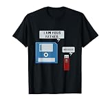 USB Floppy Disk Funny Geek T-Shirt Computer Nerd Shirt