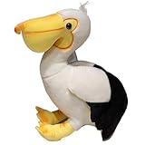 [Doux et confortable] : cet animal en peluche pelecanus est fait d'une housse en tissu peluche, rembourrée de coton, douce et confortable au toucher, pas facile à porter ou à déchirer, peut conserver sa forme d'origine après une utilisation à long terme.