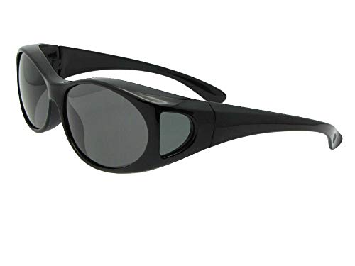 Small Size Polarized Fit Over Sunglasses For Men And Women With Side Shields F33