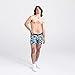 SAXX Underwear Co. Men's Daytripper Comfort Stretch Boxer Brief Fly, Shark Tank Camo-Navy, Medium