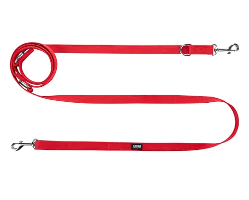Laisse pour petit chien et chat Chaba robuste design rouge M - 2
