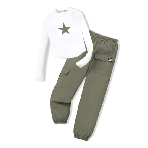 Azmxynol Tween Girls Clothes 2 Piece Outfit Big Girl Knitted