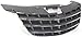 Garage-Pro Grille Assembly for CHRYSLER SEBRING 07-10 Ptd-Silver Black w/Chrome Insert Molding Convertible/Sedan