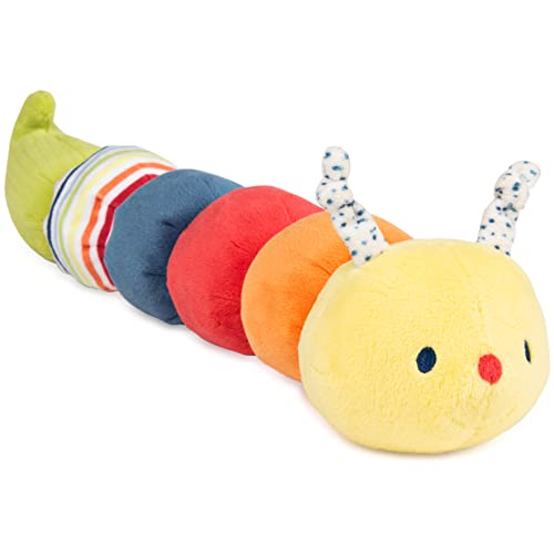 Image of GUND Baby Tinkle Crinkle Collection Essential Caterpillar Stuffed Animal Sensory Plush, 14”