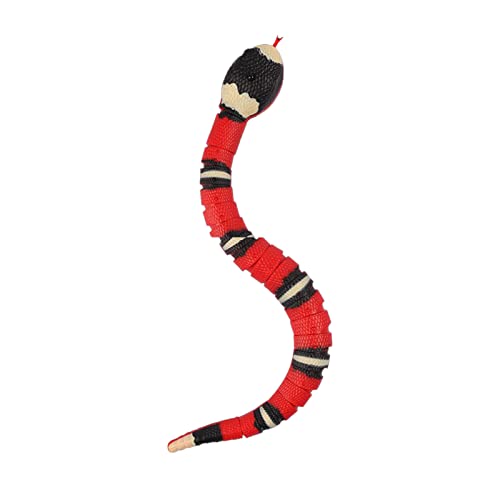 Smart Sensing Snake Toy - Interactive Lifelike Sensor-Activated Electric Snake Toy for Halloween, Christmas, April Fools Day