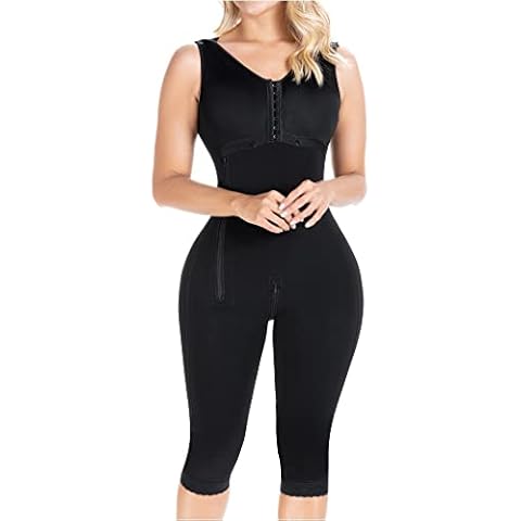 Sonryse 014 Postpartum Post Surgery Girdles for Women Fajas Colombianas Reductoras y Moldeadoras para Mujer Black Medium Cover