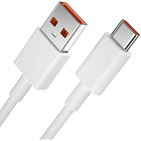 iMangoo USB Type C Cable,45W 6A Charge Turbo Cable for Xiaomi 10 Pro 3.3FT Super Fast Charging Cable Data Sync Transfer Cables for Mi 11T Pro 10T Lite 10 Redmi Note 10 10 Pro 11s POCO M4 Pro Realme 8 Cover