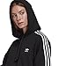 adidas Originals Women's Adicolor Classics Cropped Hoodie, Black, Large-X-Large