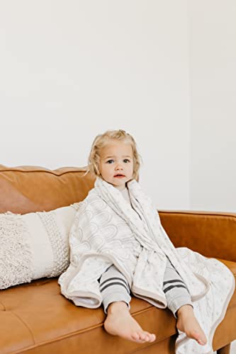 Image of Copper Pearl Three-Layer Blanket: Soft and Breathable Twin Layer Baby Quilt | Boys and Girls Toddler Blanket | 46x46 Premium Polyester /Rayon | Bliss