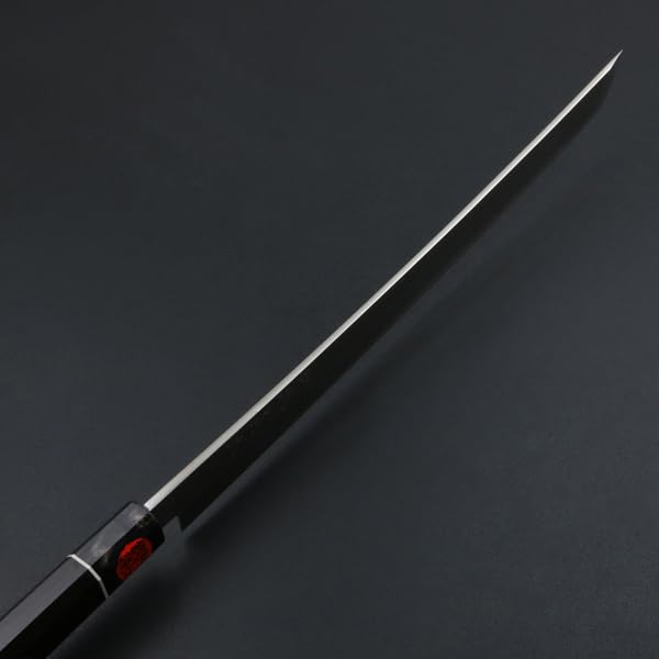 Amazon | 誠貴作 積層先丸柳刃 300mm V金10号 黒檀柄 | ほんまもん