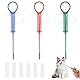 Feirdhoo 3 Stück Tabletteneingeber Katze und Hunde, Tablettengeber für Katzen, Pill Assist Haustierkatze, Tablettengeber Katze Wiederverwendbare Haustier Pet Pillenwerfer, Pusher Tablet