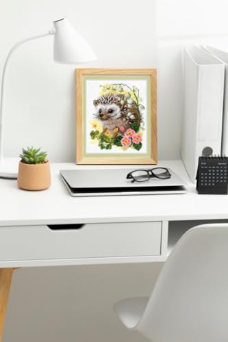 Image of RIOLIS - Forest Dweller 2093, Cross Stitch Kits 6 inchX7 inch, Cross Stitch Kits for Beginners & Advanced, Crossstitching Kits Adult, Counted Stitching Kits, Embroidery Kit