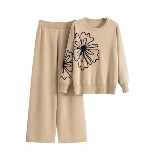 Conjunto de dos piezas de punto informal para tus tardes de otoño y paseos primaverales
