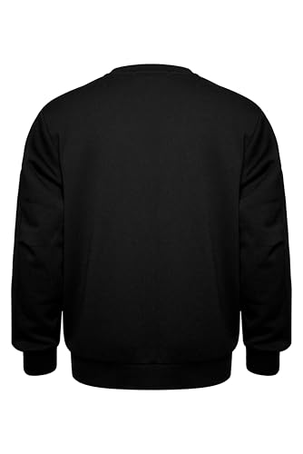 TanBridge Men's Fleece Lined Sweatshirts,Casual Crewneck Pullover Sweatshirts for Men.3