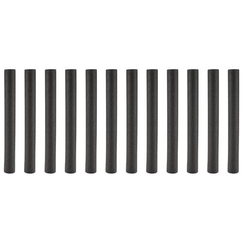 ivamulie 12 STK. Trampolin Pfosten Schaumstoffhülsen, Trampolin Pfosten Hülsen Schaumstoff Trampolin Schutz Hülsen Schaumstoffrohr Schwarz
