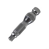 Pour la qualité de construction : mesurant environ 100 mm de long, ce porte-embout à cliquet durable est conçu pour résister à une utilisation répétée avec une attention aux détails dans l'ajustement mécanique et la finition pour une performance constante