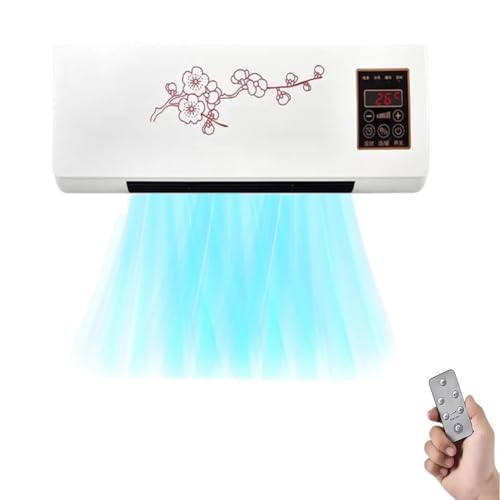 UCK-KIT Aire Acondicionado Portátil Split MAX, Unidad De CA De Montaje En Pared, 2025 Nuevo 2 En 1 Aire Acondicionado Portátil, Aire Acondicionado De Montaje De Pared Multifuncional,C