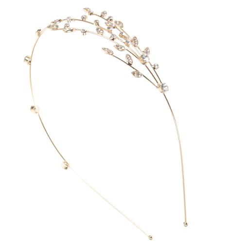 Serrage-tête à strass pour coiffure de mariée chic et légère