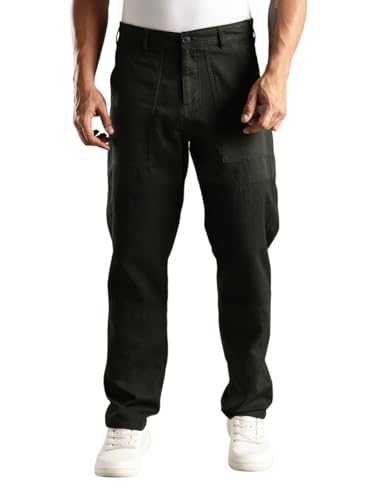 Image of Thomas Scott Men's Relaxed Fit Cotton Chino Trousers