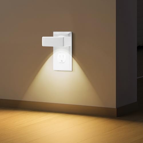 Image of 4 Pack Night Light Plug in Wall with Adjustable Direction,with Light Sensor