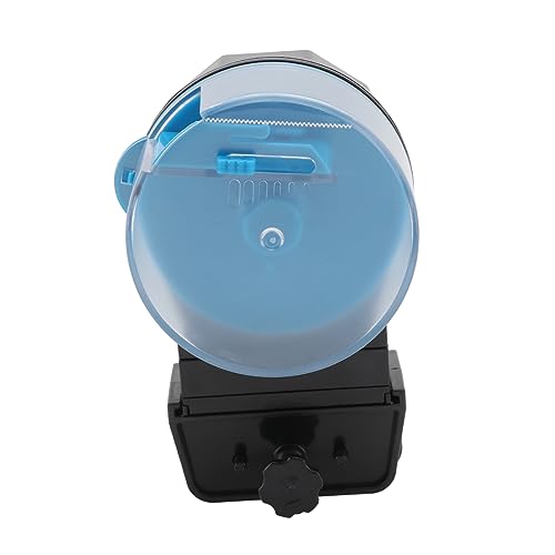 CIYODO Fish Feeder Automatic 1 Set for Aquarium Betta Blue Intelligent Turtle Feeder Feeding Accessories
