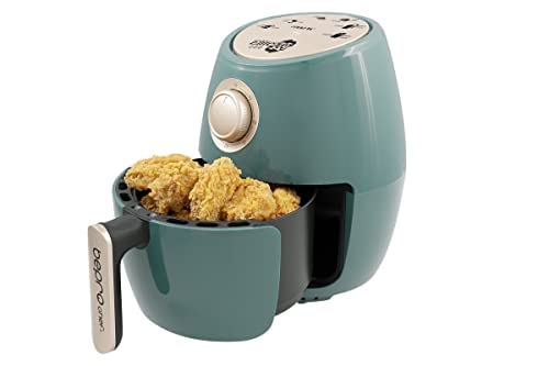 Be Pro Freidora Dietética Elitefry 200 Sin Aceite. Freidora Aire Caliente 1000 W. Capacidad 2,1 L. Temporizador. Recetario (Green)