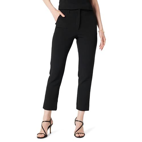 The Drop Women's Sheilaa Slim Flat Front Trouser