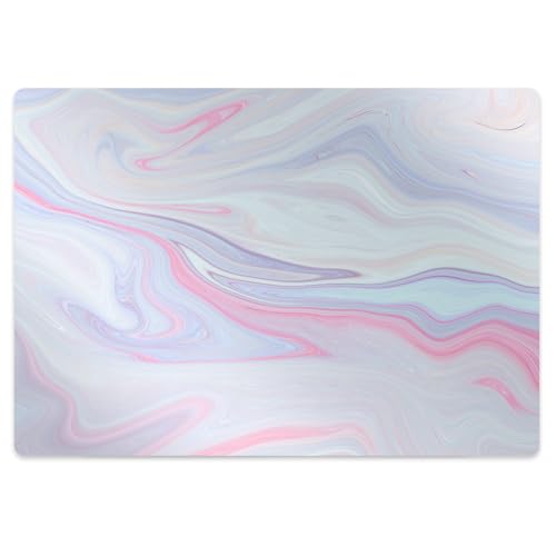 Tapis de chaise 140x100 cm protège-sol PVC rectangulaire imperméable