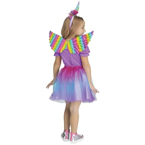 Set de disfraz infantil Fun World alas de unicornio miniatura 2