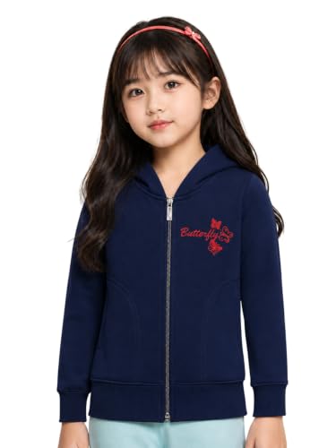 Image of ADBUCKS Girl's Cotton Hooded Sweatshirt