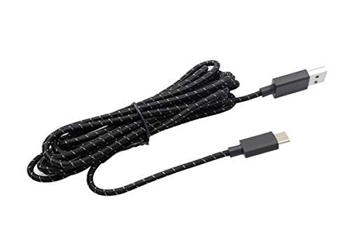 Kind-C Cost Twine Charging Cable Date Cable for Xbox One Elite Sequence 2 Controller Swap Professional PS5 Controller
