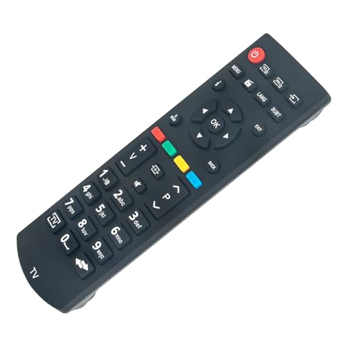 RCA39126 New Replacement Remote Control fit for PANASONIC LCD LED HD TV TX-32DW304 TX-32DW334 TX-32D300E TX-32FW334 TX-24E302B TX-39FW334 TX-32E200E TX-32D302B TX-32F300E TX-43D302B TX-39EW334 - Image 3