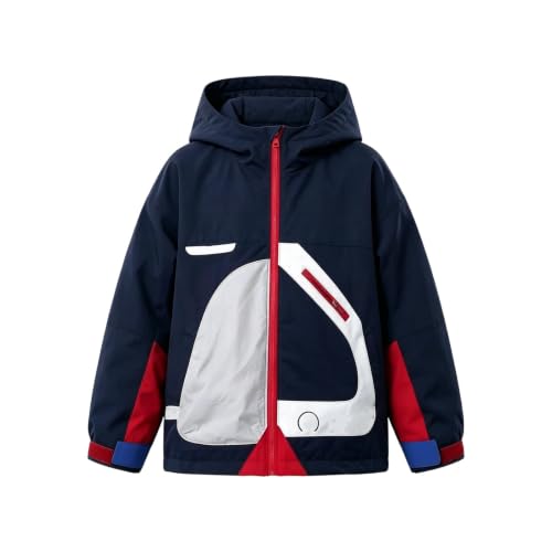 Sudadera con capucha para niña con cremallera que no se rompe al jugar